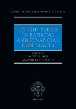 Unfair Terms in Banking and Financial Contracts