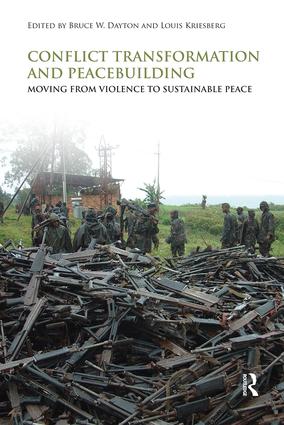 Conflict Transformation and Peacebuilding - Paperback / softback