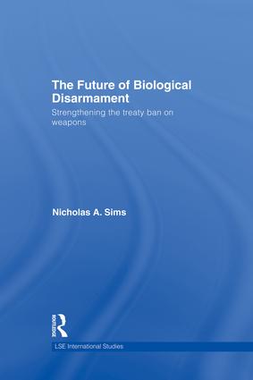 Future of Biological Disarmament - Paperback / softback