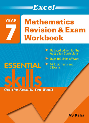 Excel Essential Skills: Mathematics Revision & Exam Workbook Year 7