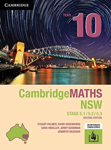 Cambridge Maths Stage 5 NSW Year 10 5.1/5.2/5.3 2ed Book Land AU