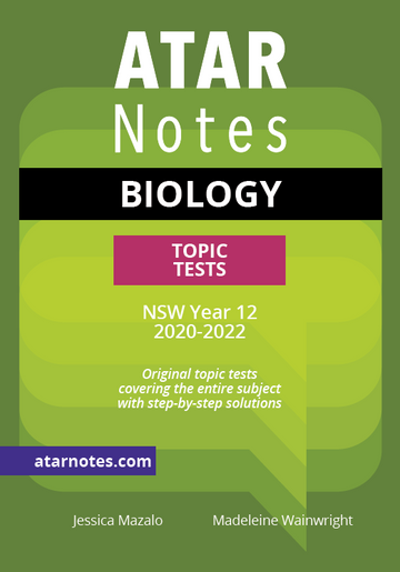 ATAR Notes HSC Biology Year 12 Topic Tests (2022-2024)