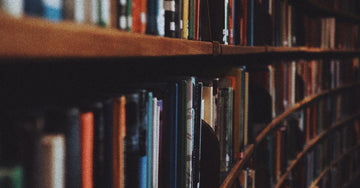 Brown Wooden Book Shelves With Books