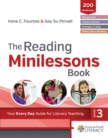 Fountas & Pinnell Classroom, Reading Minilessons Book, Grade 3