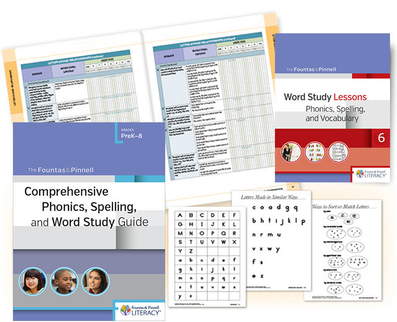 Fountas & Pinnell Classroom, Word Study System