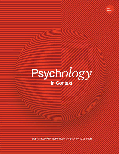 Psychology in Context, New Zealand Edition