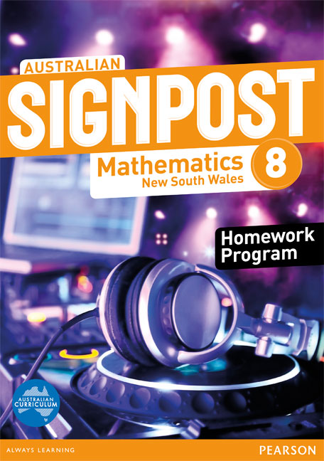 Australian Signpost Mathematics New South Wales  8 Homework Program