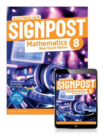 Australian Signpost Mathematics New South Wales  8 Student Book with eBook