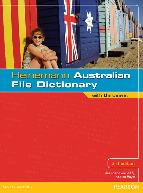 Heinemann Australian File Dictionary with Thesaurus