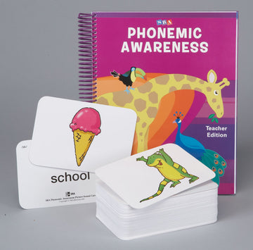 Phonemic Awareness Materials Kit (pre K - K: includes Sound Cards and Teacher's Edition)