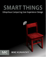 Smart Things: Ubiquitous Computing User Experience Design