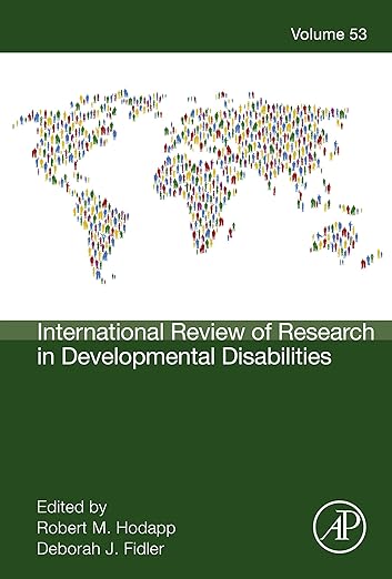 International Review of Research in Developmental Disabilities, 1st Edition