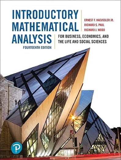 Introductory Mathematical Analysis 14th Edition