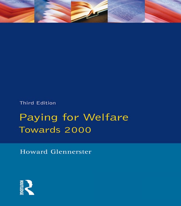 Paying For Welfare