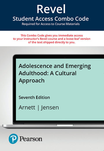 Adolescence & Emerging Adulthood - A Cultural Approach -- Revel + Print Combo Access Code