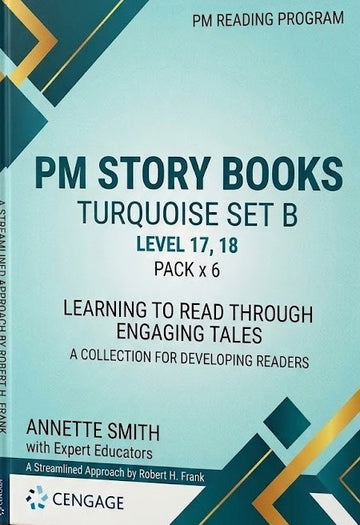 PM Story Books Turquoise Set B Level 17, 18 Pack x 6