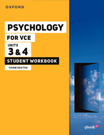 Psychology for VCE Unit 3 & 4 Student Workbook+obook pro