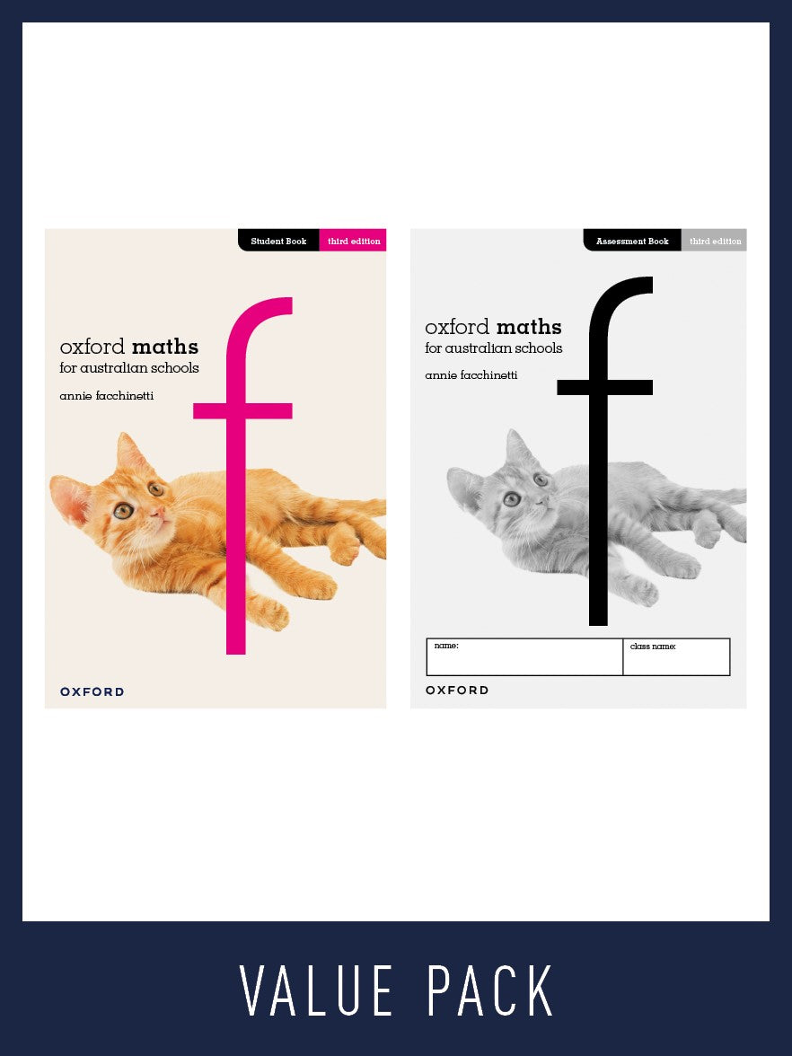 Oxford Maths for Australian Schools Value Pack Year F