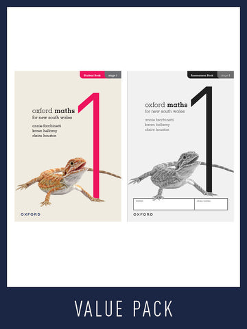 Oxford Maths for New South Wales Value Pack Year 1