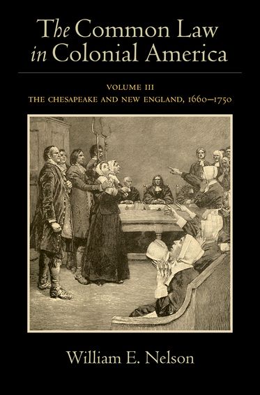 The Common Law in Colonial America Volume III