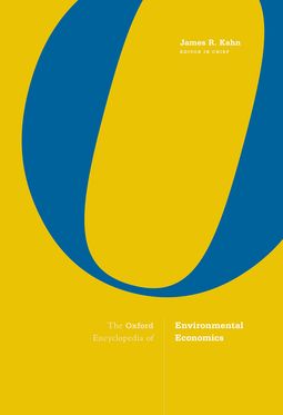Oxford Encyclopedia of Environmental Economics, The