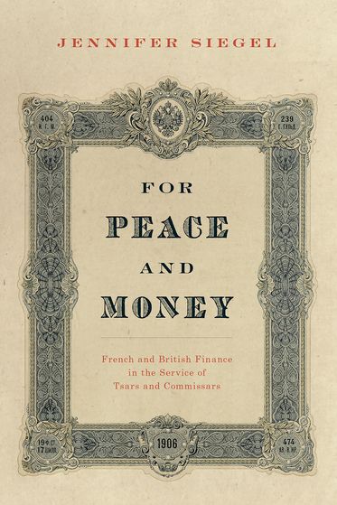 For Peace and Money French and British Finance