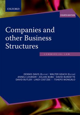 Companies and other Business Structures in South Africa