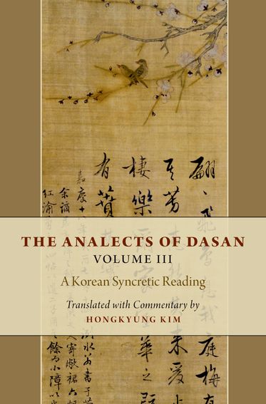 Analects of Dasan, Volume III, The