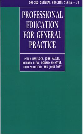 Professional Education in General Practice