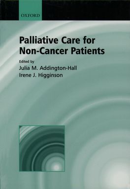 Palliative Care for Non-cancer Patients