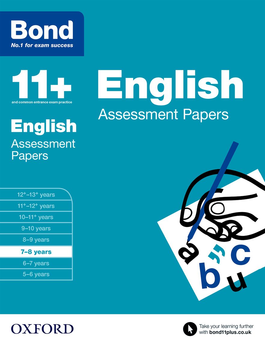 Bond 11 English Assessment Papers 7 to 8