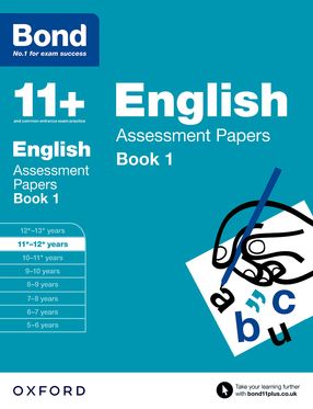 Bond 11+ English Assessment Papers 11-12 years Book 1