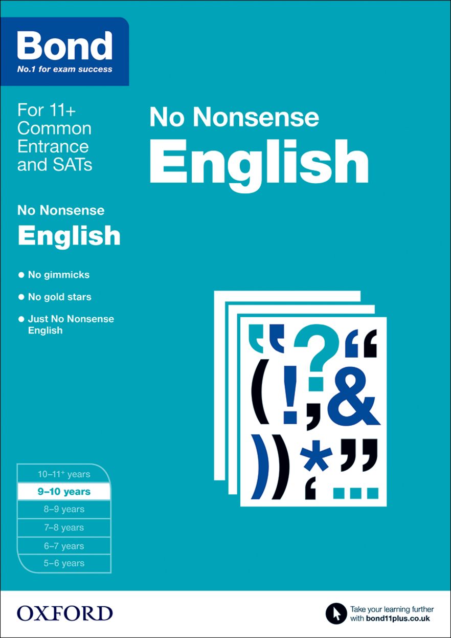 Bond English No Nonsense 9 to 10