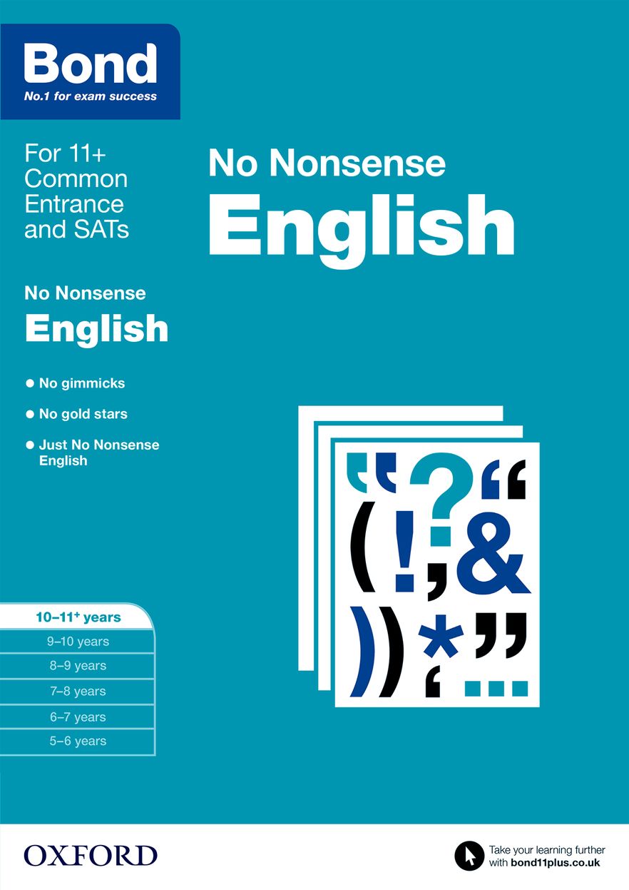 Bond English No Nonsense 10 to 11