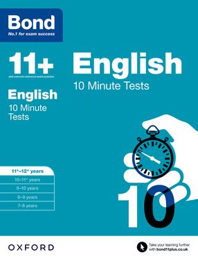 Bond 11 English 10 Minute Tests 11 to 12