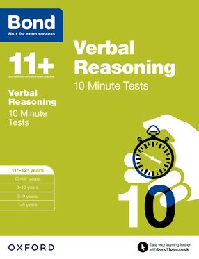 Bond 11 Verbal Reasoning 10 Minute Tests 11 to 12