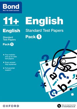 Bond 11 English Standard Test Papers 911 Pack 1