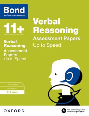Bond 11 Verbal Reasoning Up to Speed Practice 8 to 9