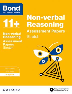 Bond 11 Nonverbal Reasoning Stretch Practice 8 to 9