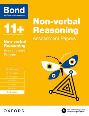 Bond 11+ Non Verbal Reasoning Assessment Papers 5 to 6 years