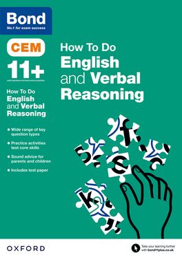 Bond 11 English and Verbal Reasoning CEM How to Do