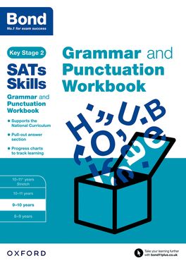 Bond Grammar and Punctuation Workbook 9-10 Years