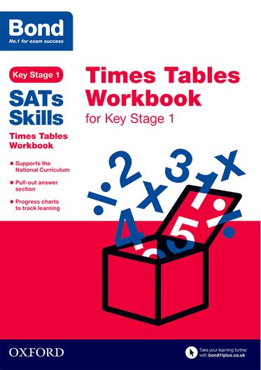 Bond Skills Times Tables Workbook for Key Stage 1