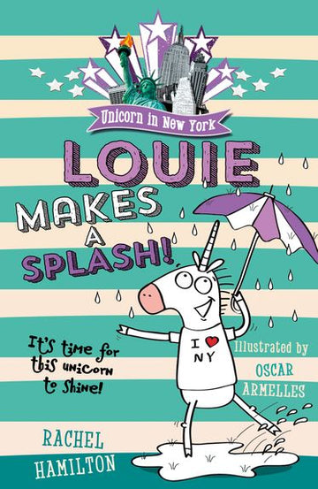 Unicorn in New York Louie Makes a Splash