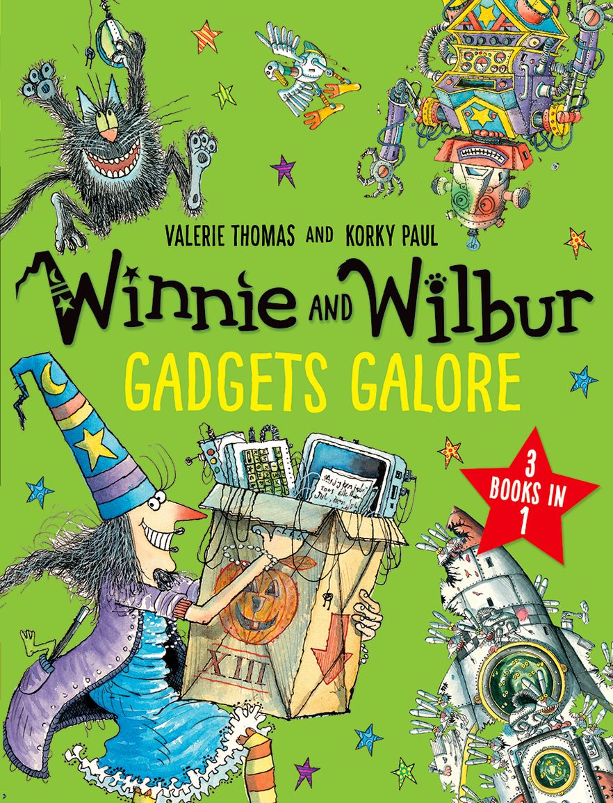 Winnie and Wilbur: Gadgets Galore and other stories 3 books in 1