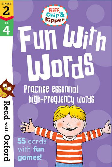 Read with Oxford Stages 2-4 Biff, Chip and Kipper Fun With Words Flashcards