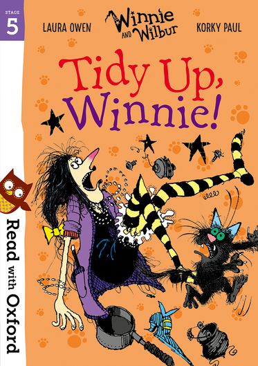 Read with Oxford Stage 5 Winnie and Wilbur Tidy Up, Winnie!