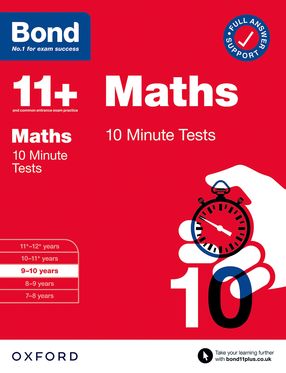 Bond 10 Minute Tests: Maths 9-10