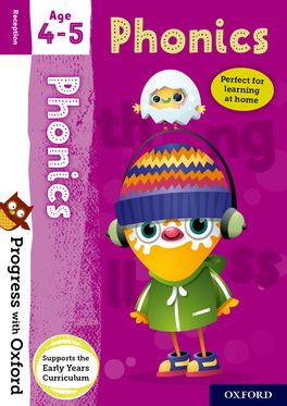 Progress With Oxford: Phonics Age 4-5 Book/Stickers