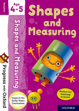 Progress With Oxford: Shape/Measure Age 4-5 Book/Stickers